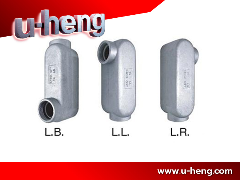 กล่องร้อยสายไฟโลหะ